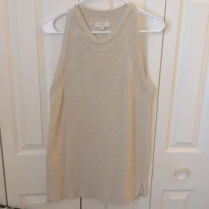 LOFT halter-style knit top